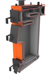 Котел Bizon Standart,_розріз